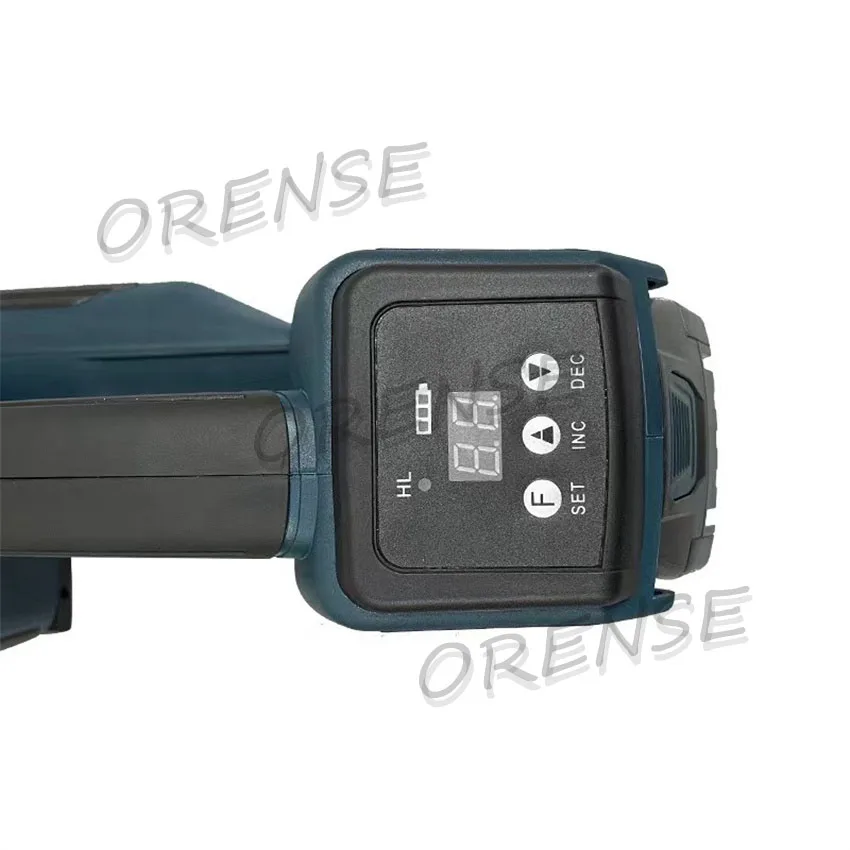 New Electric Strapping Machine V2 For 13-16mm PET/PP Strap Portable Automatic Packaging Tool Hot Melting Baler Digital Display