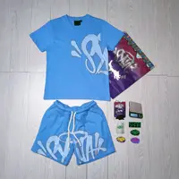 Vêtements en coton tendance, t-shirt décontracté d'été, shorts, Central Cee Y2k, vêtements pour femmes et hommes, tenue, t-shirts, streetwear, hauts, shorts 6