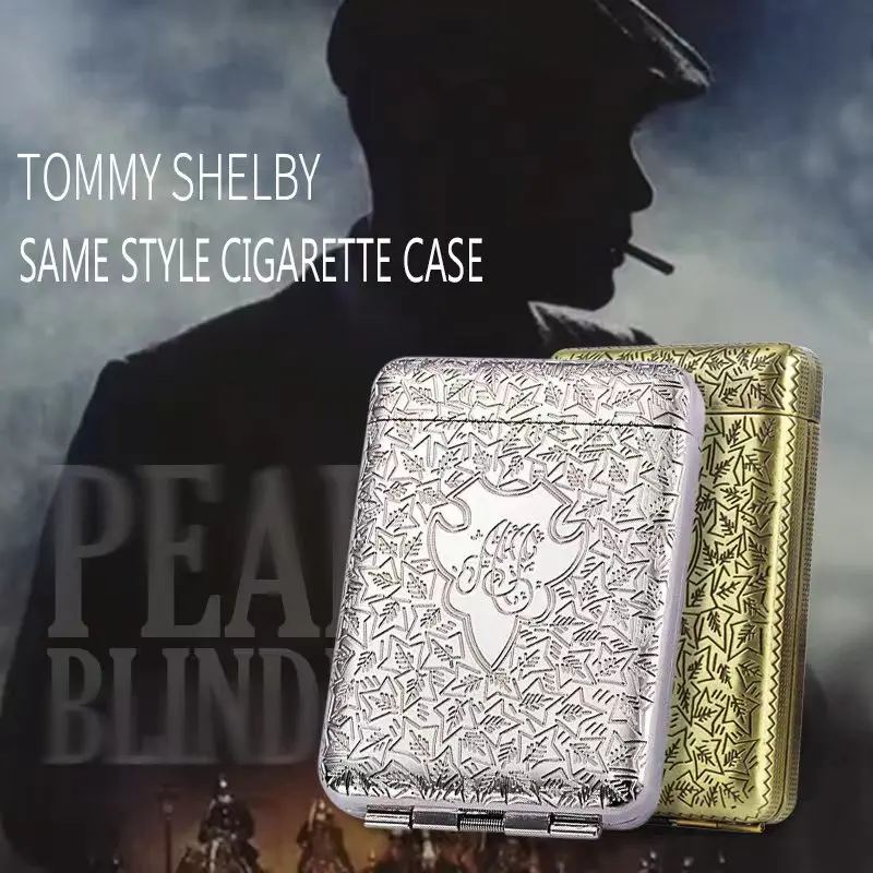 Peaky Blinders Metal Cigarette Case Lighter Cigarette Accessories