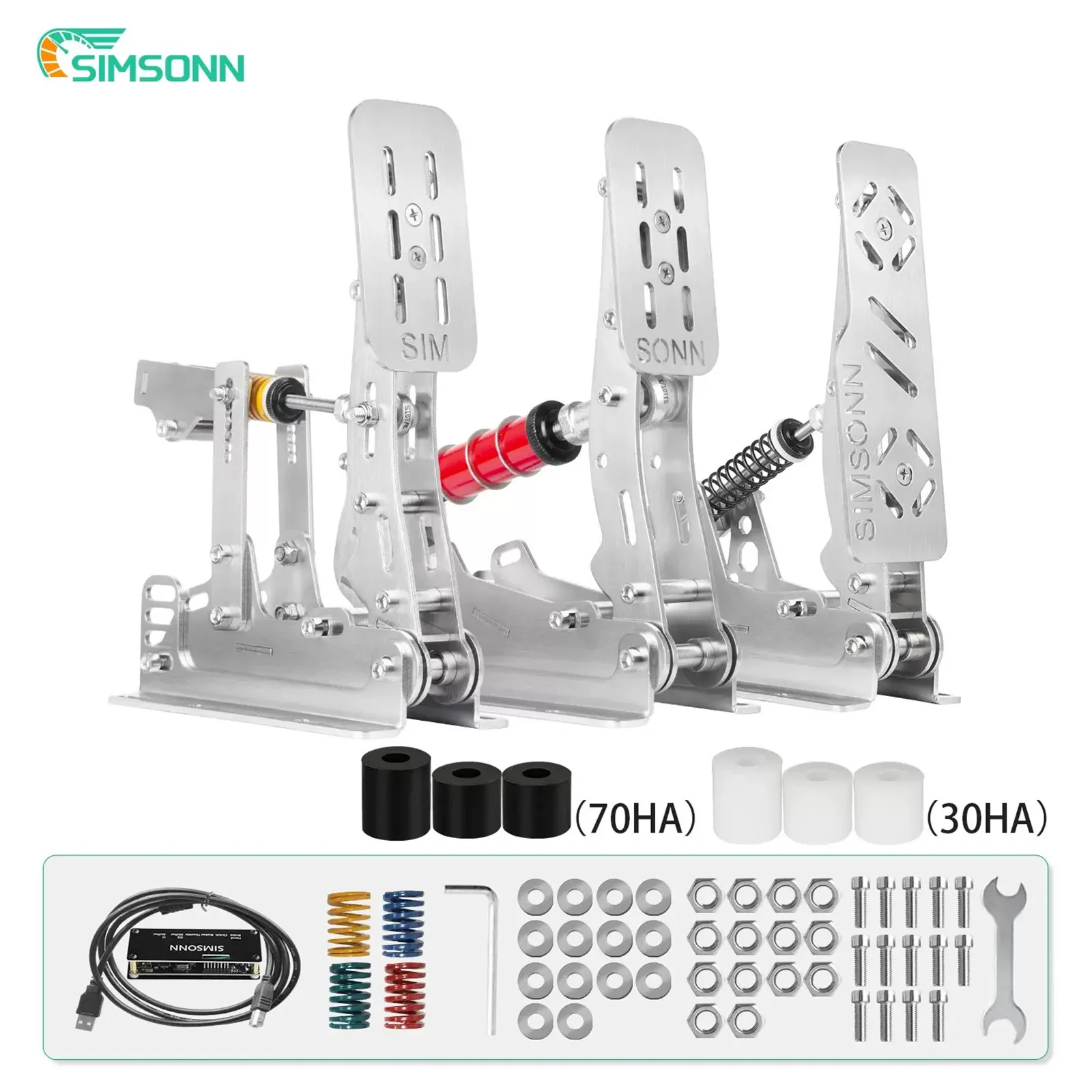 SimRacingHEHydraulicPedalLoadCellPedalsForLogitechG29G27