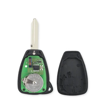 5X Cover chiave telecomando per Dodge per Chrysler per Jeep Dakota Durango caricabatterie 300 Aspen Grand Cherokee 315mhz KOBDT04A - KEYYOU 5X chiave per auto remota per Dodge per Chrysler per Jeep Dakota Durango caricabatterie
