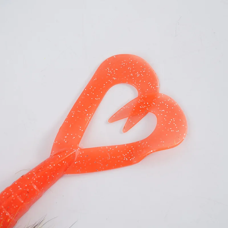 21cm Mouse Shape Lure Artificial Bait  Mouse Baby Swimbait Bucktail Fishing Lure for Rig Muskie Pike Fishing