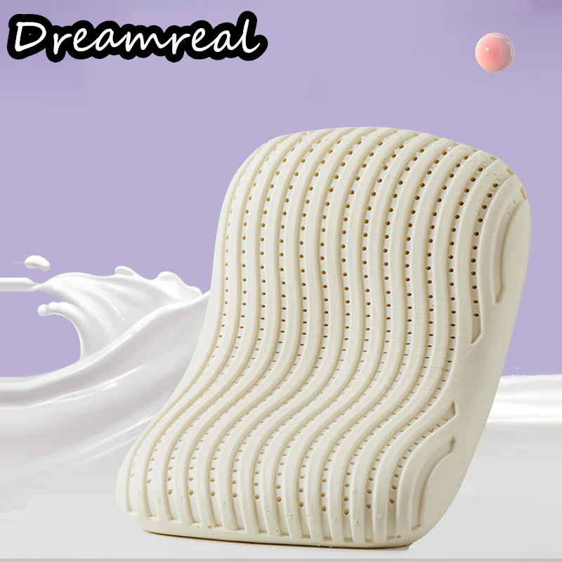 DreamrealLatexPillowwithCover3DSPAOrthopedicMassagePillowfor