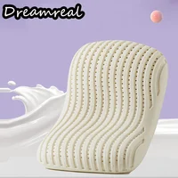 Dreamreal Latex Pillow with Cover 3D SPA Orthopedic Massage Pillow for Neck Pain Protect Vertebrae Health Care Slow Rebound 1