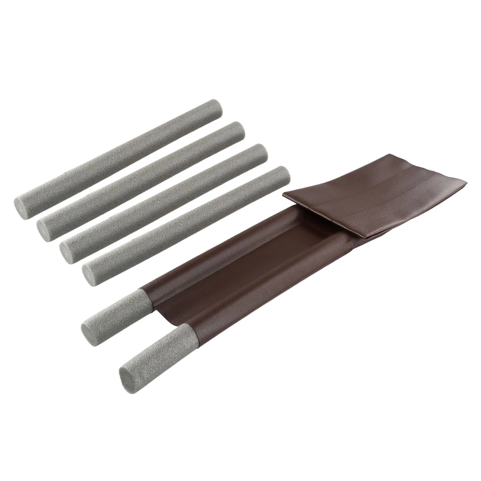 

Durable Newest Door Seal Strip Leather 96cm / 38in Seal Stopper Parts Replacement Replacements Bedroom Strip Blocker