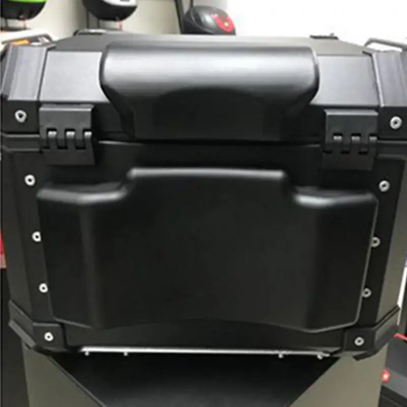 Motorcycle Trunk Cushion Motorcycle Backrest Pad Sponge Anti-shock Rear Passenger Trunk Luggage Case Aluminum Alloy Tail Box Mat