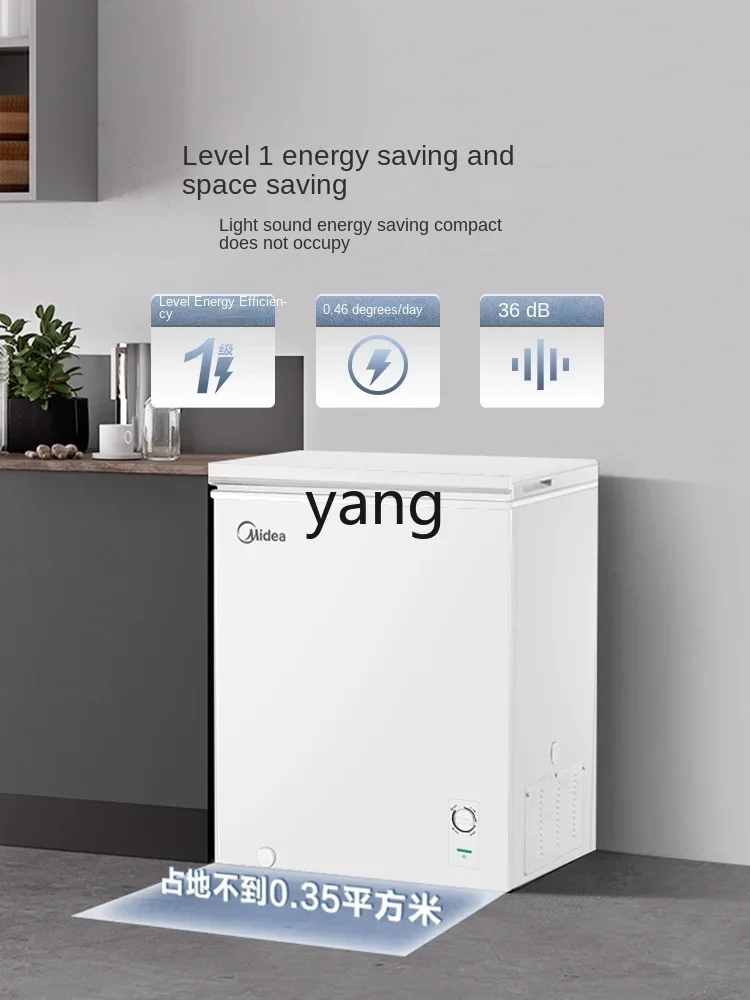 L'm'm Small Household Refrigerator Full Frozen Refrigerated Single Temperature Less Frost Refrigerator