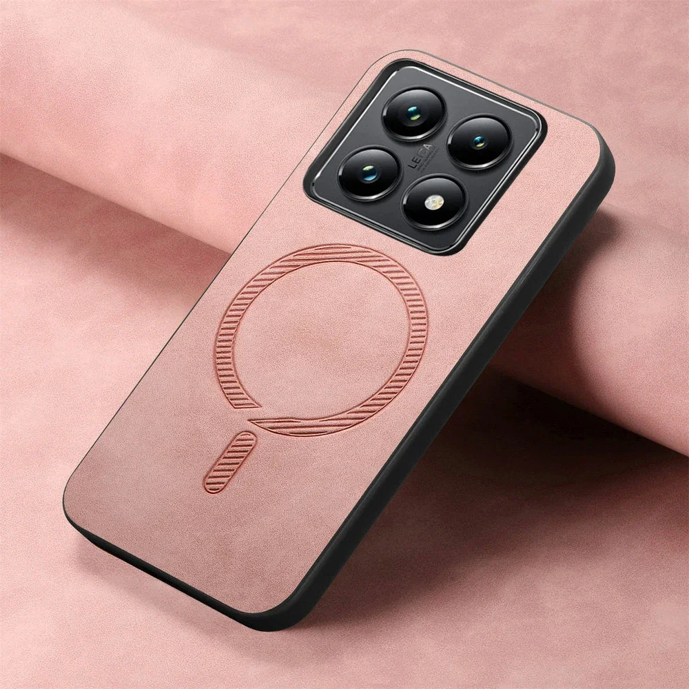 Ultra Thin Magnetic Leather Shockproof Phone Case
