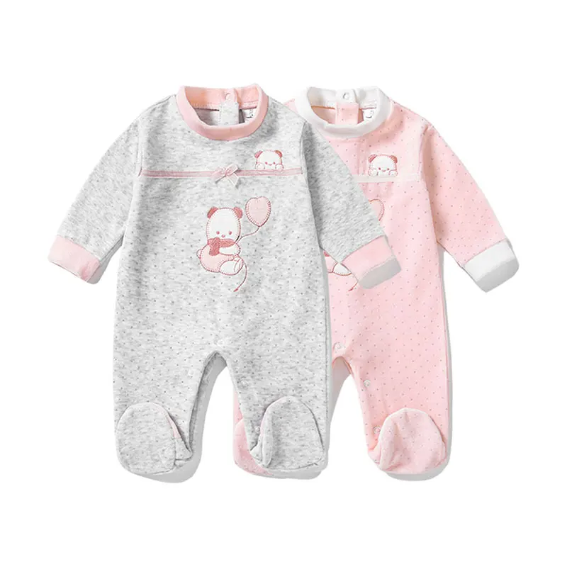 Sweet Strawberry Series Baby Romper Footies One-piece Jumpsuit Newborn Baby Girl Clothes Costume for Girl 0-12M baby clothes