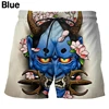 Summer Fashion 3D Printing Shorts Men's Funny Personality Hip-hop Style Beach Pants Shorts Ropa De Hombre Swimming Trunks Short 2