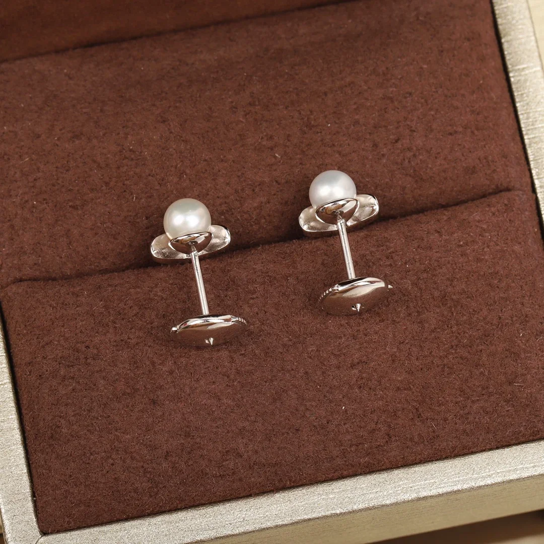 

Новинка 2024, серьги-гвоздики из серебра 925 пробы, оригинальные элегантные и изысканные серьги в форме серёг, высококачественные фирменные украшения