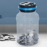 Digital Counting Money Jar with LCD Counter Coin Counter Bank Money Counting Jar Piggy Bank Savings Jar for Adults Boys Girls 1