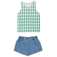 Clearance Children's T-shirt 2024 Summer New Cartoon Fashion Boys Short-sleeved Suit Cotton Cute Baby Climbing Clothes 4