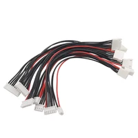 XH 2.54mm JST Connector 1S/ 2S/ 3S/ 4S/ 5S/ 6S/ 7S LiPo Male to Female Battery Balance Charging Extension Wire 200mm 2