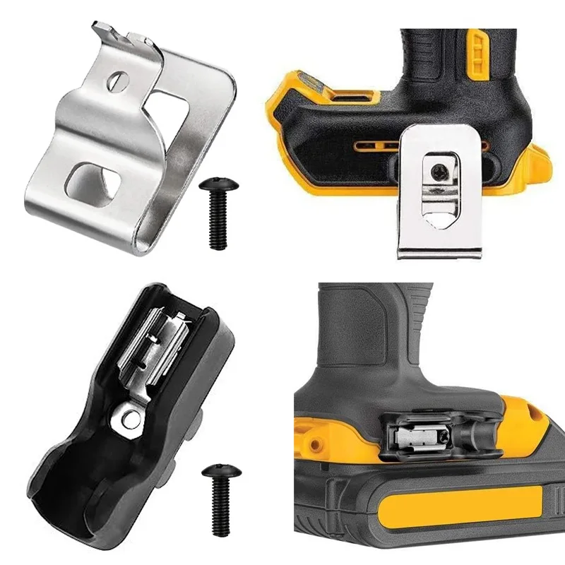 Clip Da Cintura Kit Di Supporto Per Ganci E Punte Per Utensili Elettrici Dewalt 20V Drill Driver N268241 N169778 N086039 Dcd980 Dcd985 Dcd780