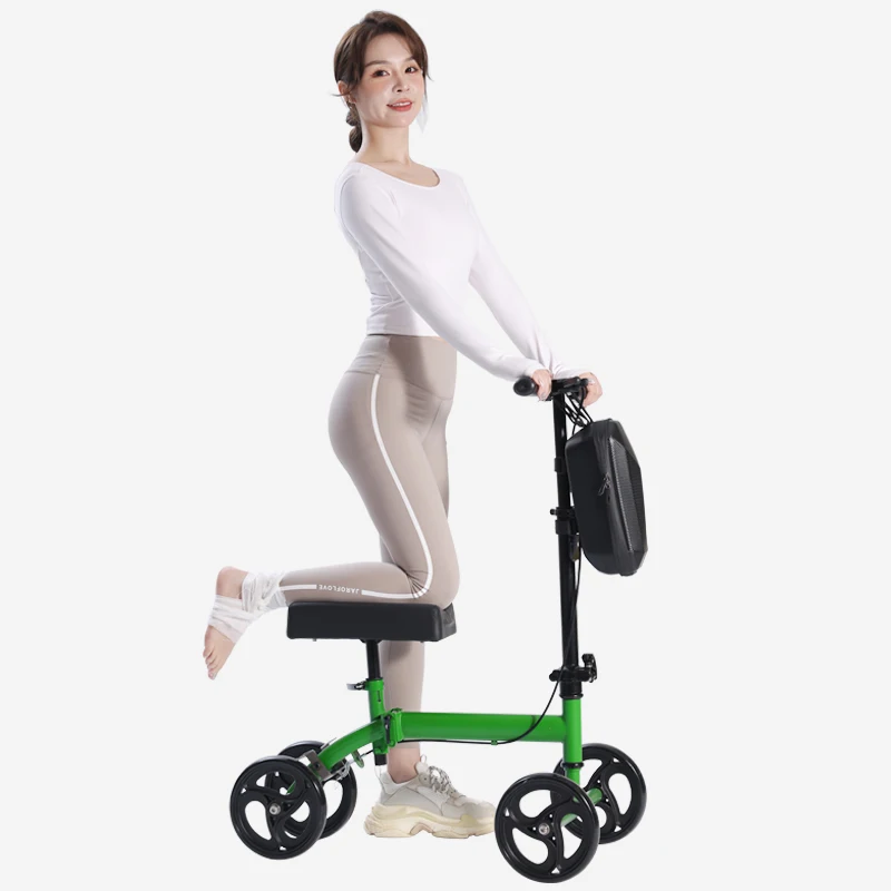 Rollator A Gamba Singola Stampella Ausili Per La Deambulazione Lesioni Alle Gambe Artefatto A Piedi Disabili Ausiliario A Piedi