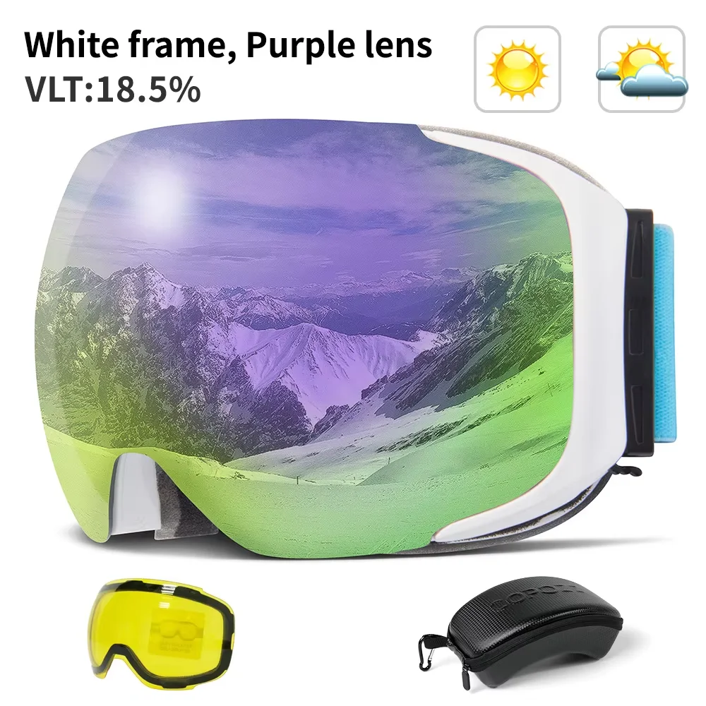 Purple goggles set