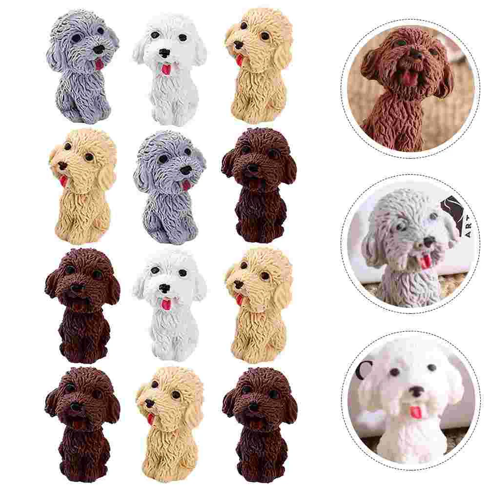 

Ластик для щенков, подарок, милые канцелярские принадлежности для студентов, модный стирающий инструмент, новинка, животное, малыш, креативная собака, 24 шт.