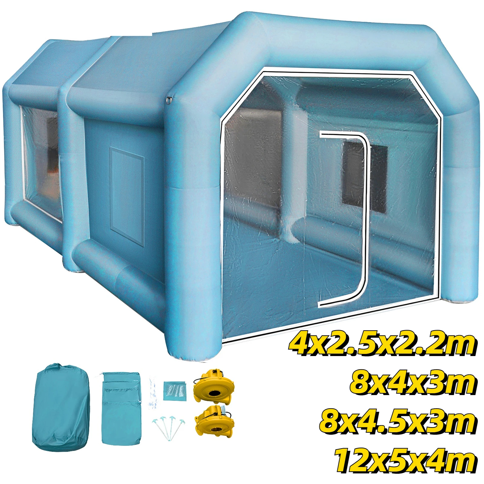 Outdoor Inflatable Paint Booth Garage Tent Car Inflatable Inflatable Tent Booth Gazebos