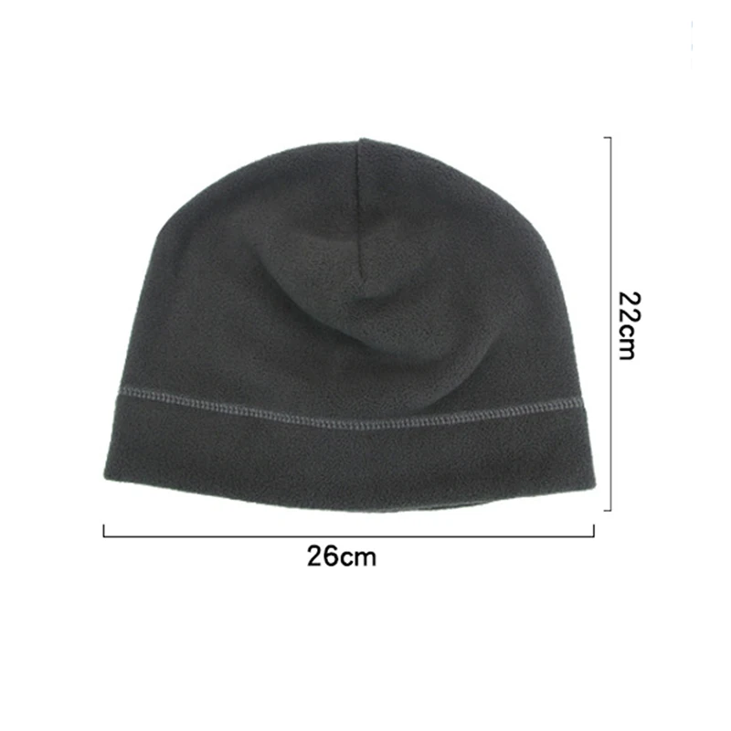 Winter Fleece Beanie Cycling Men Women Elastic Hiking Soft
