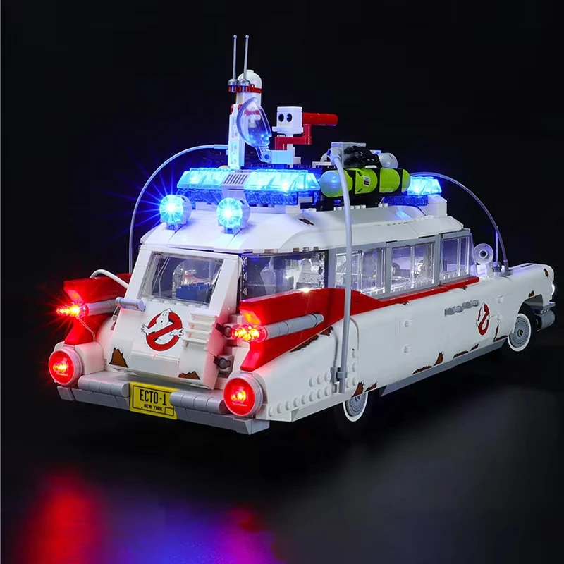 DIY RC LED Light Kit For LEGO 10274 GHOSTBUSTERS ECTO-1 (Only LED Light,Without Blocks Model) 4