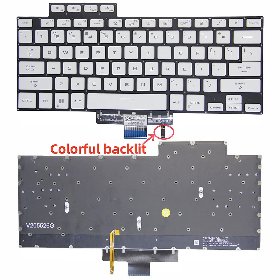 ASUS ROG Zephyrus G14 US USキーボード S4138b79e0abe436da426627ff5d98