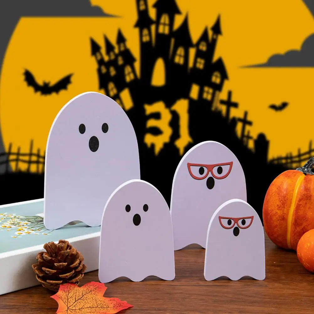 

4Pcs Halloween Ghost Ornament Spooky Unique Ghost Ornament Surprise Your Guests With Spooky Decor Halloween Decoration