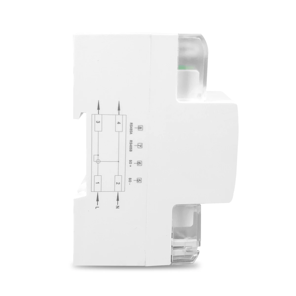 1PCS TOMZN Din Rail KWH Watt Hour Energy Meter 220V 230V 50Hz 60Hz Voltage Current DDS238-2 ZN/S Single Phase RS485 MODBUS-RUT — view 5