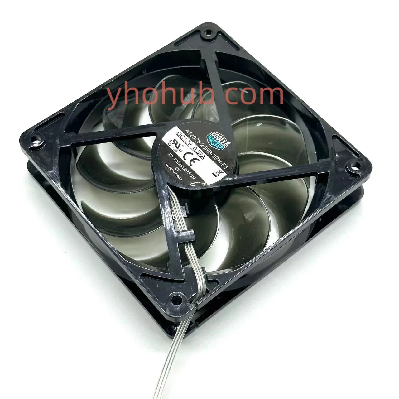 Cooler Master 3-wire Server Ventilador de Refrigeração A1202520rb3bn-f1 dc 12v 0.37a 120x120x25 mm