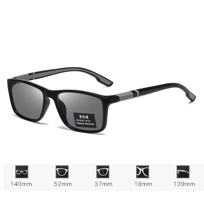 Fashion Sports Photochromic Presbyopia Eyeglasses New Reading Glasses for Women TR90 Frame Color Changing Sunglasses 0 To +4.0 6