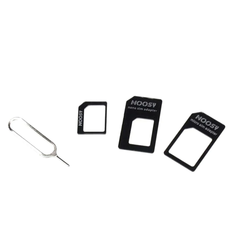 

Новинка 2022 г., преобразователь 4 в 1 для nano SIM-карты в Micro, стандартный адаптер для телефона, для galaxy, для смартфонов