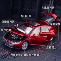 1:32 Volkswagen CC arteon Car Model Alloy Car Die Cast Toy Car Model Pull Back Children's Toy Collectibles Christmas gift 2