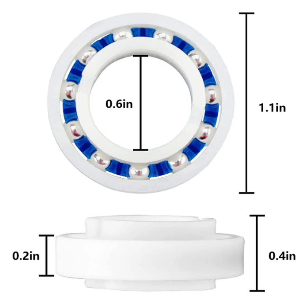 8 Pack R0527000 Wheel And Engine Bearing For Baracuda MX8 In-Ground Swimming Pool Cleaner Replacement Accessories