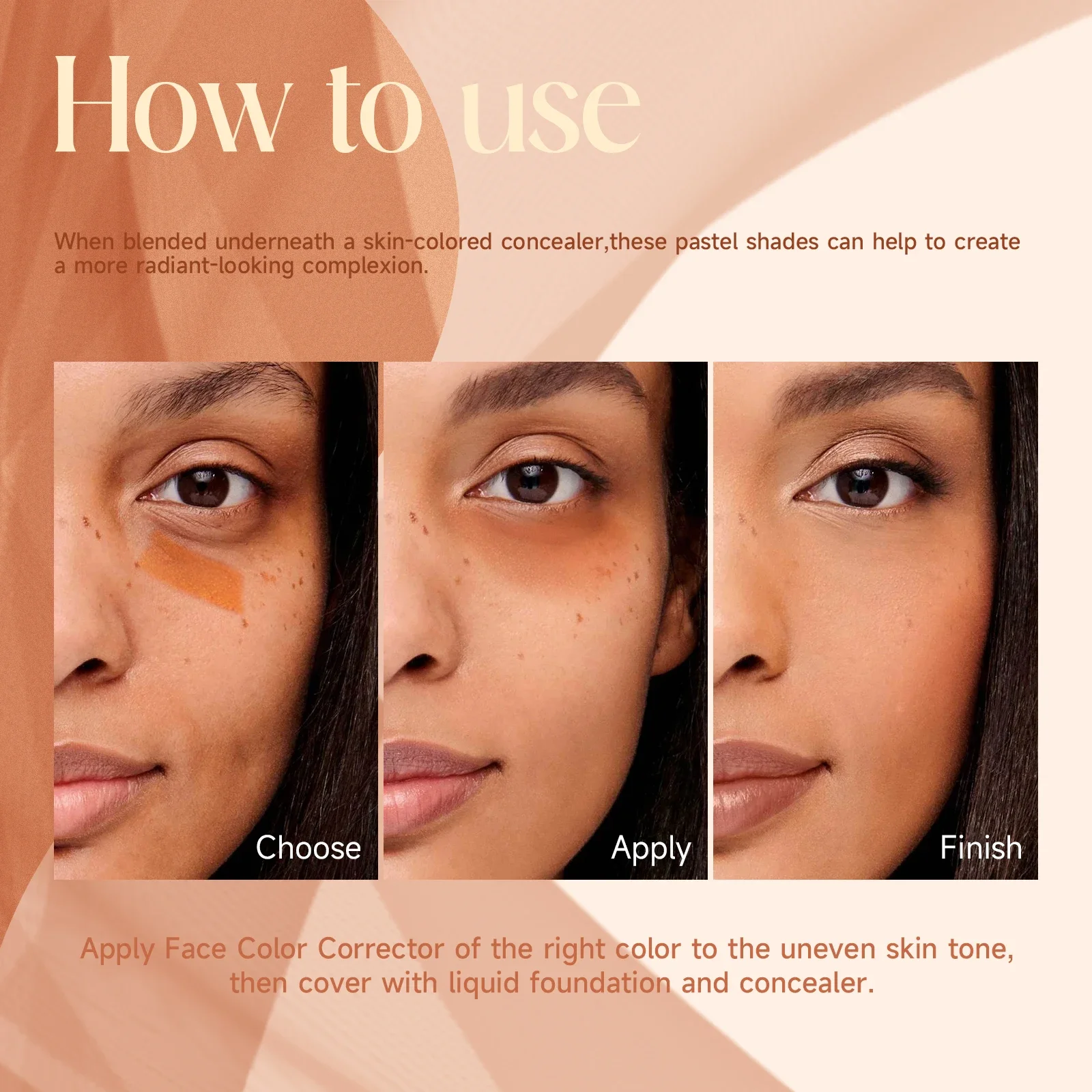 Natural Concealer Foundation Correction Liquid Makeup Base Color Adjustment Foundation Blender Makeup Custom Pigment Cosmetics 2