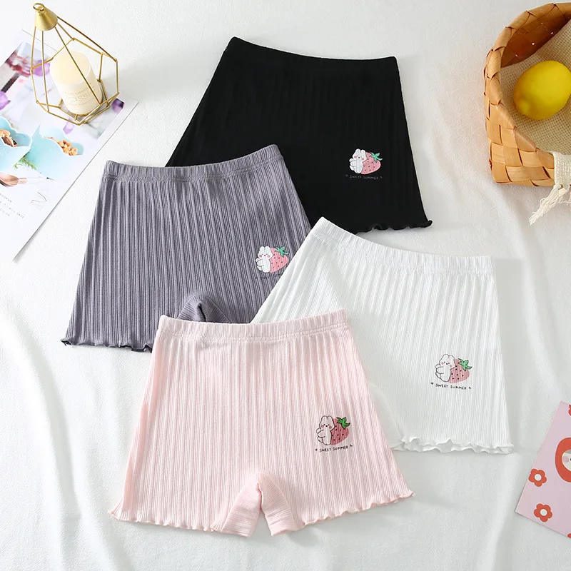 Summer Baby Girls Safety Short Pants Young Children's Anti-lighting Underwear Kids Beach Shorts Korean Style Boxer Clothing