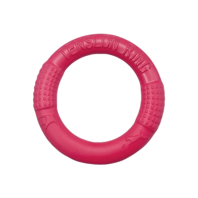 Pet pull ring, outdoor dog solid circle toy, pet training supplies 4