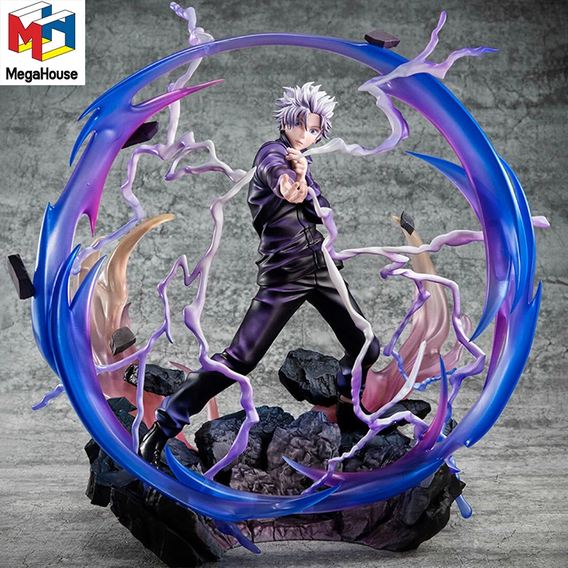 

[В наличии] Оригинальная фигурка Megahouse DXF, Коллекционная модель Jujutsukaisen Gojo Satoru Kyoshiki murносики Ver, Аниме фигурки, игрушки