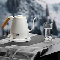 1500W Electric Gooseneck Coffee Pot Home Electric Kettle Auto Power Off 800ml Kung Fu Teapot Suitable For Tea/Coffee Office Po 1
