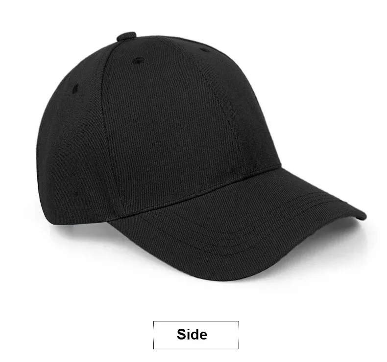 1PC Unisex Kappe Casual Plain Baseball Kappe Einstellbare Snapback Hüte Für Frauen Männer Hip Hop Cap Straße Papa Hut – Detail 3