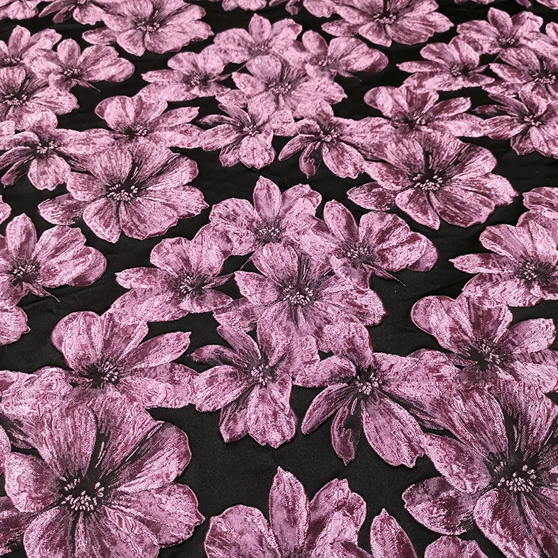 

Жаккардовая ткань для весны и осени, ветровка, блестящая одежда, брендовая модная дизайнерская Ткань для шитья, оптовая продажа материалов