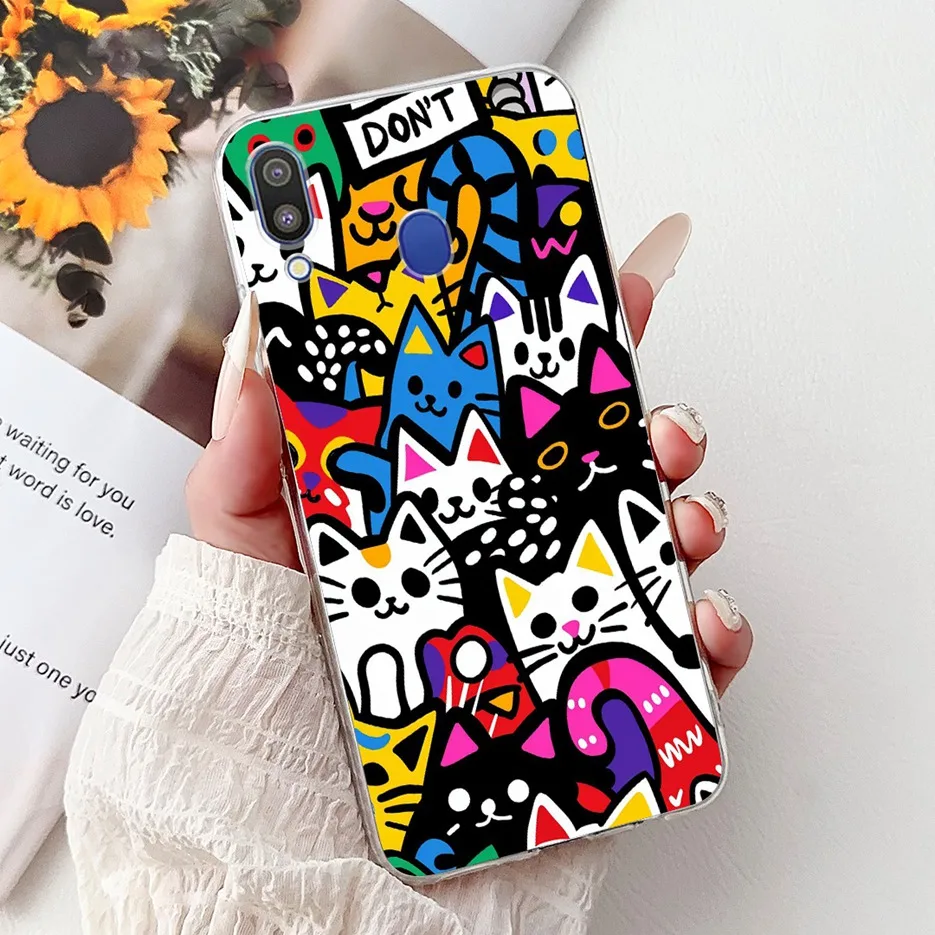 New Fashion Painted Clear Silicone Soft Slim Phone Case