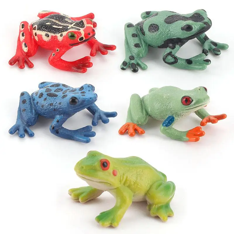 

Realistic Frog Action Figures Simulation Amphibian Animal Frog Model Ornaments Gifts For Children Gifts
