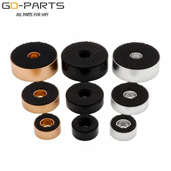 20mm 30mm 40mm Solid Aluminum Amplifier Feet Speaker Cabinet Isolation Stand Damper Leg Base DAC PC Turntable CD Player Mat Pad 1