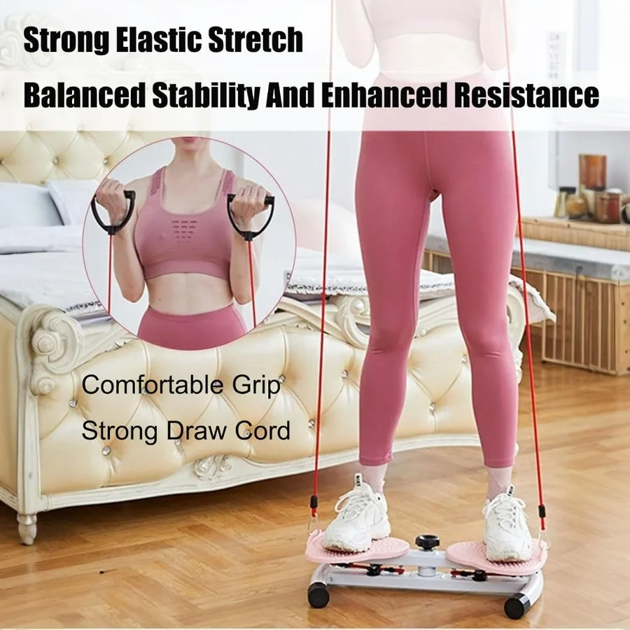 Waist Twist Machine, Waist Slimming Balance Rotating Disc, Multi-Functional Twist Board Exercise with Massage Foot Sole Home Fit