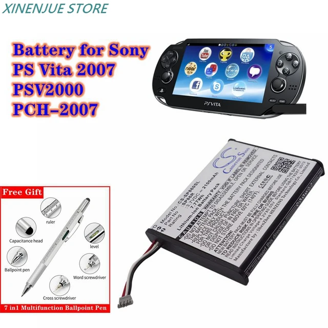 Batterie de console de jeu 3.7V/2100mAh 4-451-971-01, éventuelles 86R pour  PCH-2007 Sony, PCH2007,PS Vita 2007,PSV2000 - AliExpress