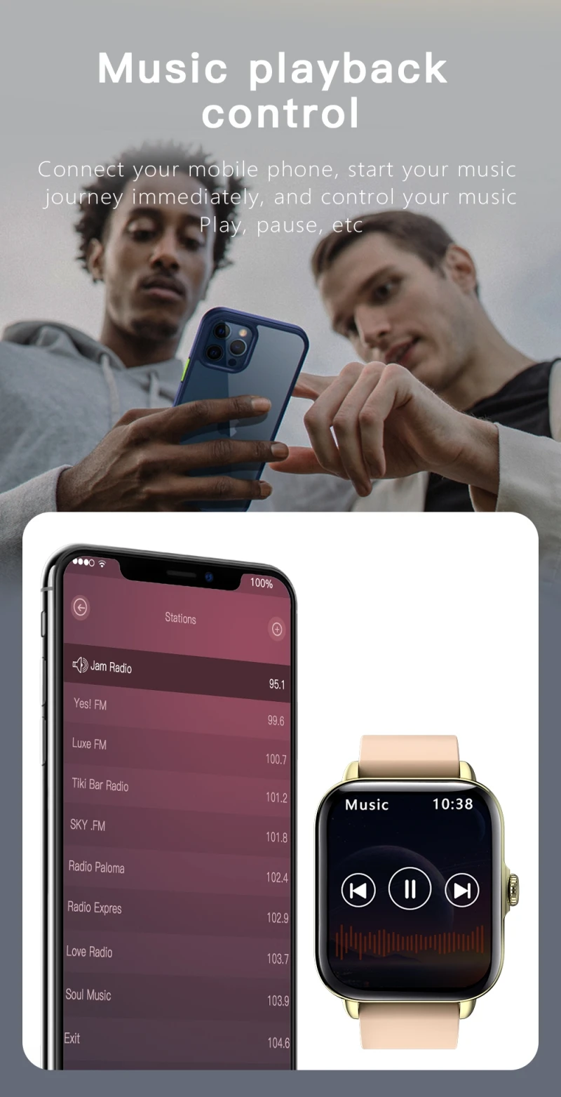 Smart Watch A5 Men Blue Tooth Call Smartwatch AI Voice 1.9 inch Screen GPS Track Music Control Heartrate Sport Fitness Bracelet