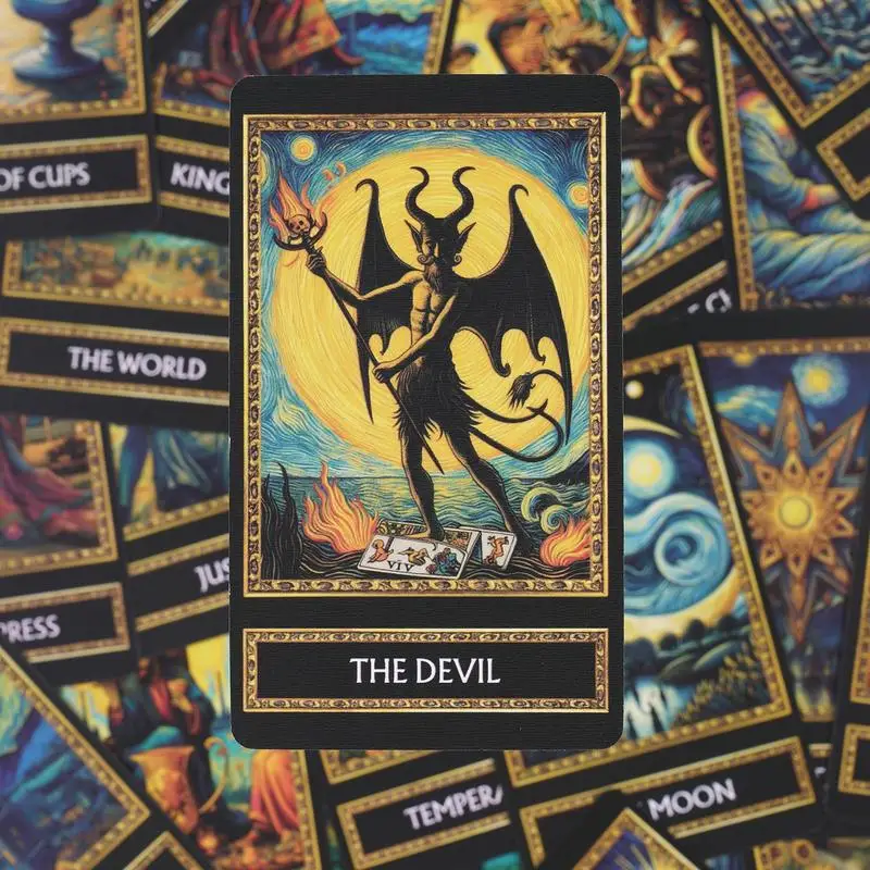 Mazzi di tarocchi Oracle Spir Fungo Strumenti di divinazione Mazzi di tarocchi standard versione inglese per feste di divinazione del destino che giocano a strega  26