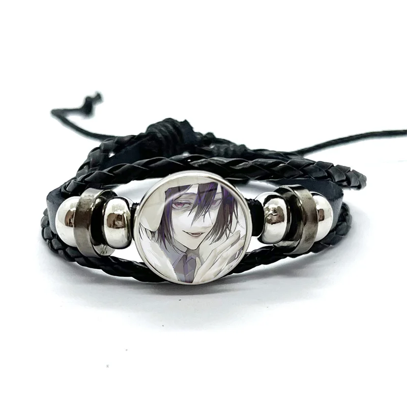 Creative Cartoon Character Osamu Nakahara Dazai Chuya Bracelets Art Multilayer Braided Bracelets Bangles Handmade Jewelry Gifts 2