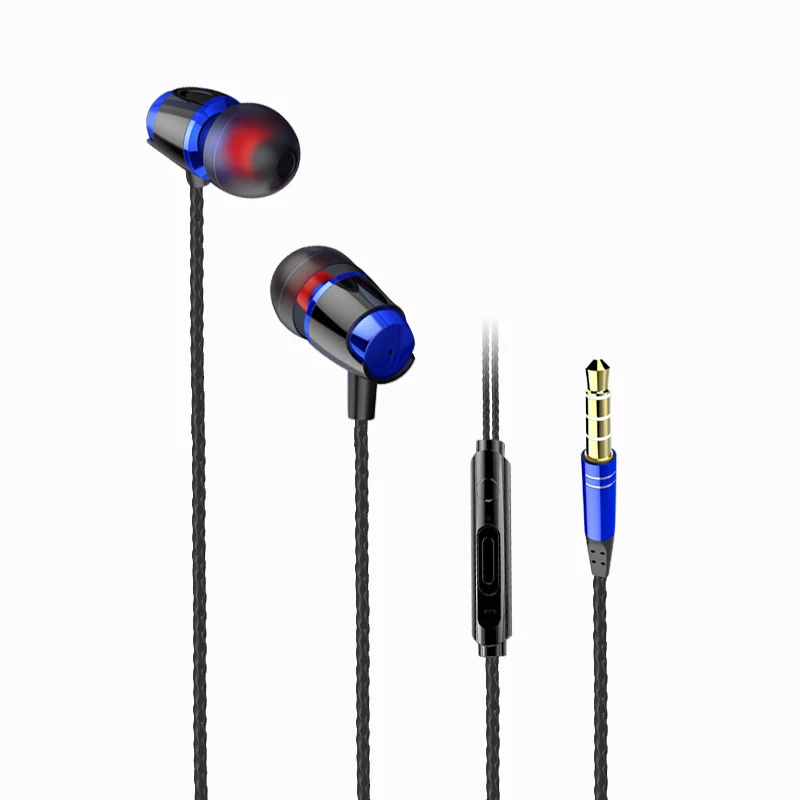 Wired Earphone For Samsung Galaxy Xcover Pro 5 4S 4 C7 Pro J7 Prime 2 J4 J6 J3 A7 Headphone Earpiece 3.5mm Jack Headset With Mic 4