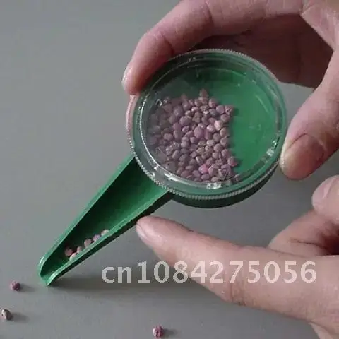 

1PCS Seed Seeder Gardening Tool Mini Hand Plastics Gardening Tools Flower Grass Seeds Seed Drill Seed Drill Helpful Tool Garden